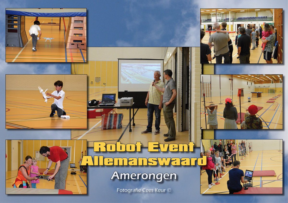 KeurM's tweet photo. Tweede editie Robot Event in Allemanswaard in Amerongen. https://t.co/7h3slug855