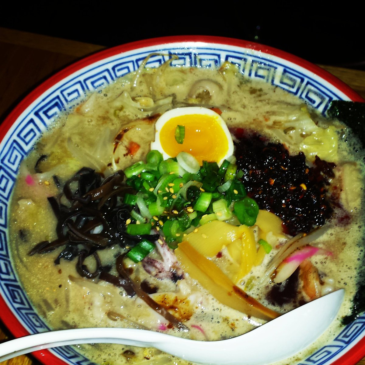 RadFoodAndoni's tweet photo. #ramen #newyork #manhattan #Japanese #Japan #japanesetraditional #japanesefood #sopa https://t.co/eKMa3e4sPR