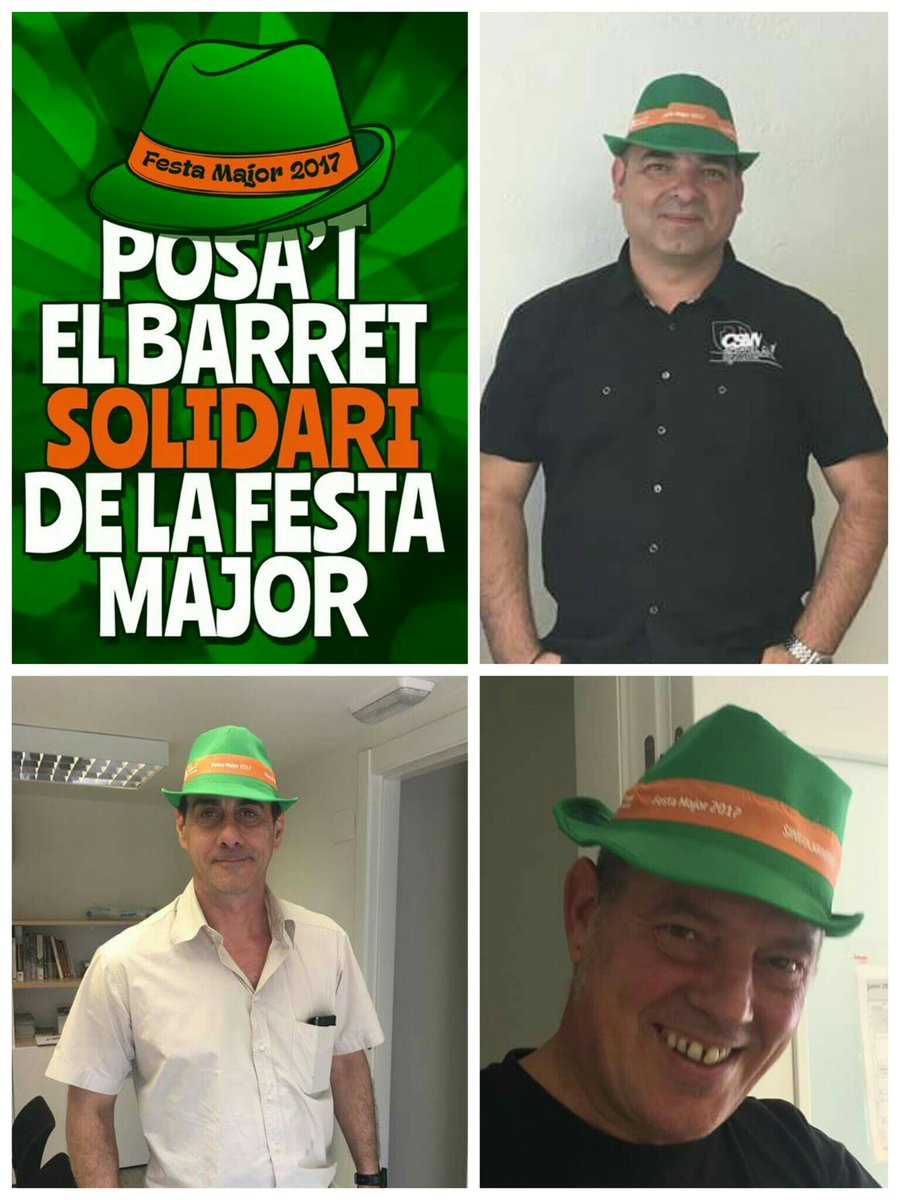 ERC_BiR's tweet photo. Ens sumem a la crida i ens posem el barret solidari de la Festa Major. 
#BIRCA #Bigues #BiguesiRiells #VallèsOriental https://t.co/UOkBS5vkER