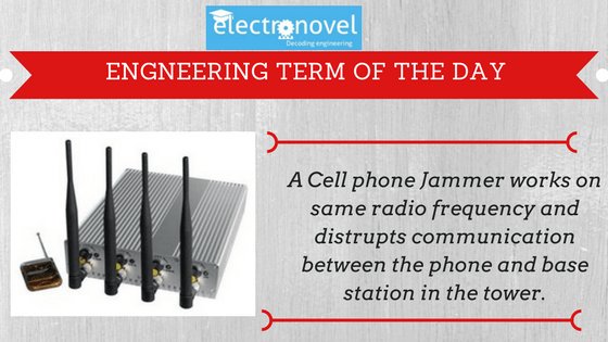 electronovel's tweet image. #EngineeringTerm #mobilephone #Jammer #Electronovel #Engineering #ElectronicDevice