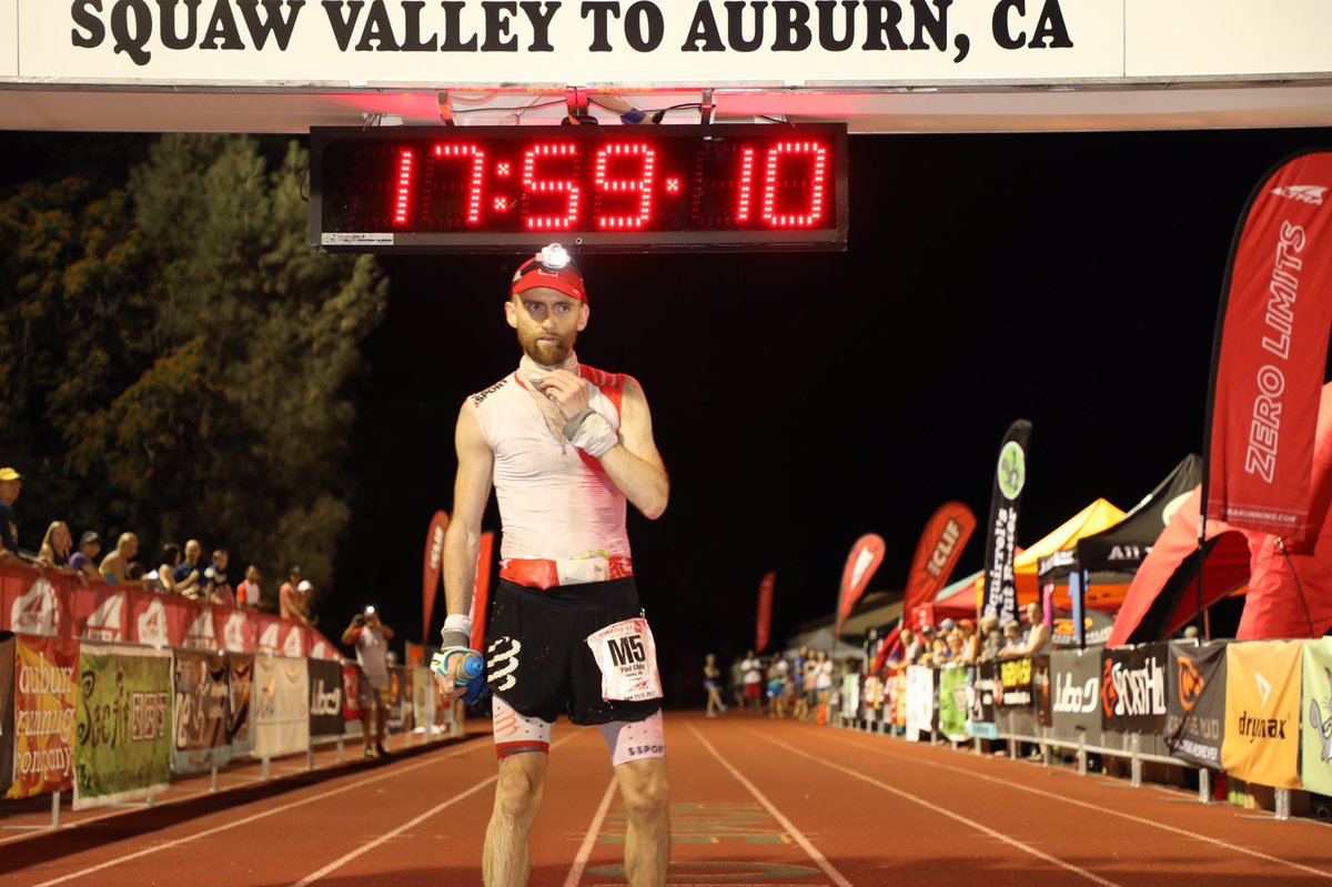 iRunFar's tweet image. Paul Giblin (@Compressport) takes ninth in 17:59:05. #WS100