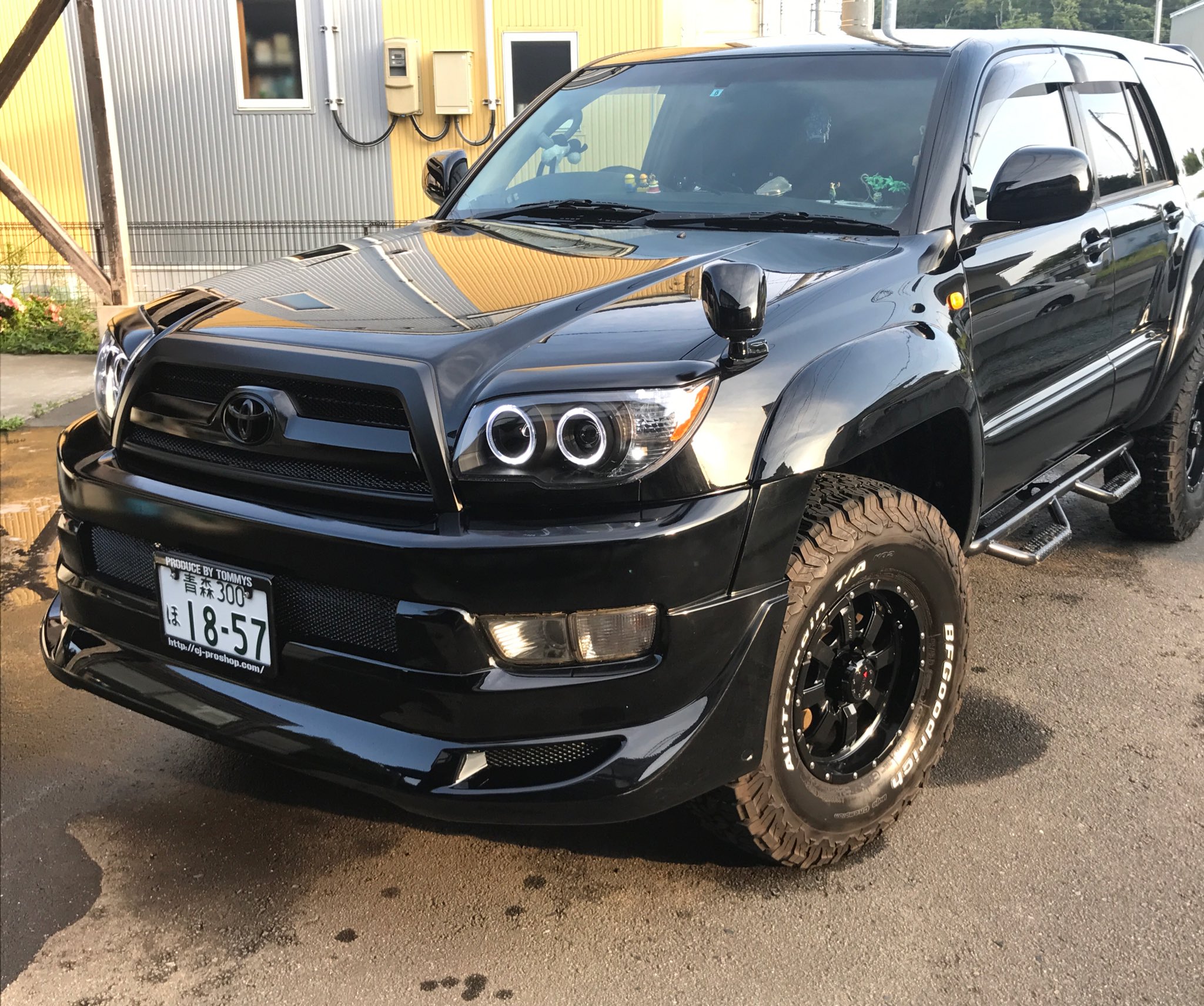 ハイラックスサーフ215 AURAモデリスタフロントリップスポイラー ハイラックスサーフ215 AURAモデリスタフロントリップスポイラー