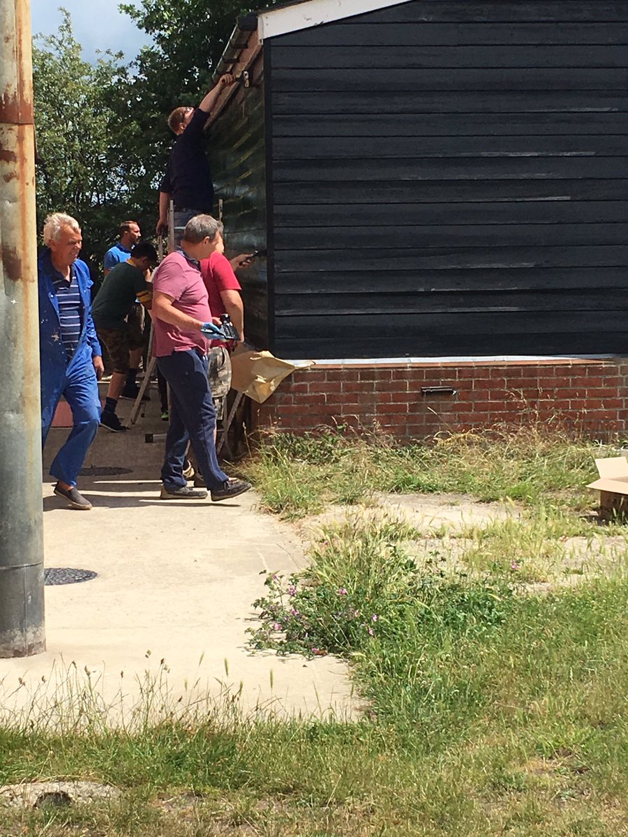 Clubhouse painting - thank you to all who came along and helped