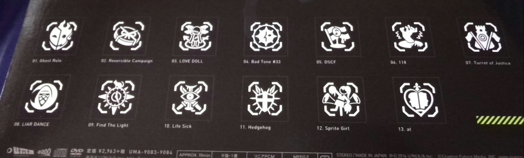 タキ 妄想感傷代償連盟の動画内マーク意味があるのか って思ってたらここに答えがあった