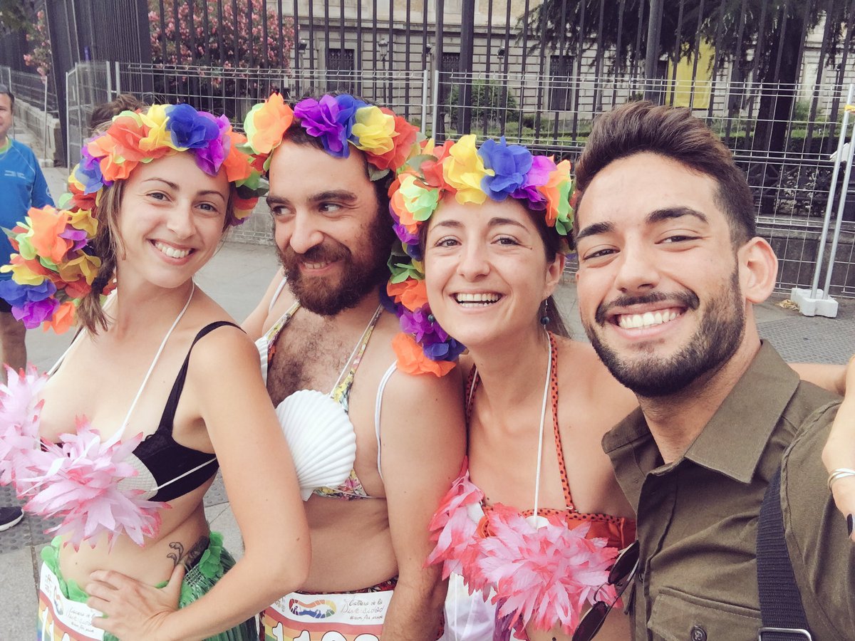 Avivirmadrid's tweet image. Hoy se celebra la I Edición de #carreradiversidad y @JesusBlanquino ya está en la linea de meta! A las 12:05 lo contamos #runforpride