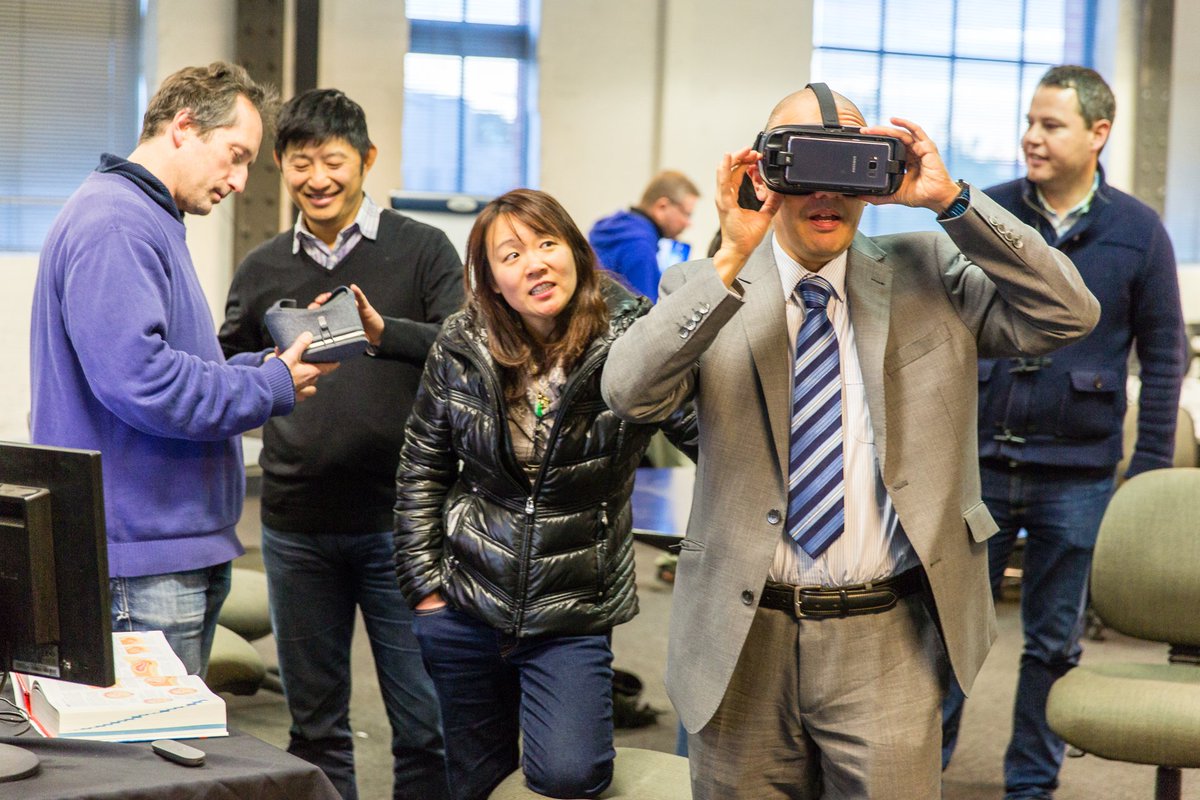 benloveridge's tweet photo. @dreamfactoryvic @nvidia @htcvive @AMD Judging begins #MelbVR https://t.co/637suvqAuR