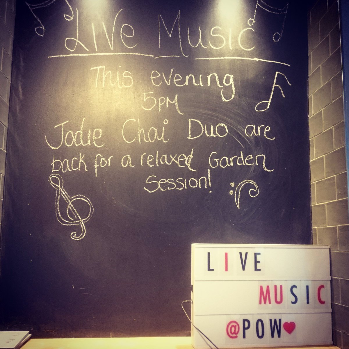 pow_kt6's tweet photo. We have live music in our beautiful beer garden this evening! Why not pop by. #music #sundayfunday #drinksalfresco #garden https://t.co/XuOFU1UUK9