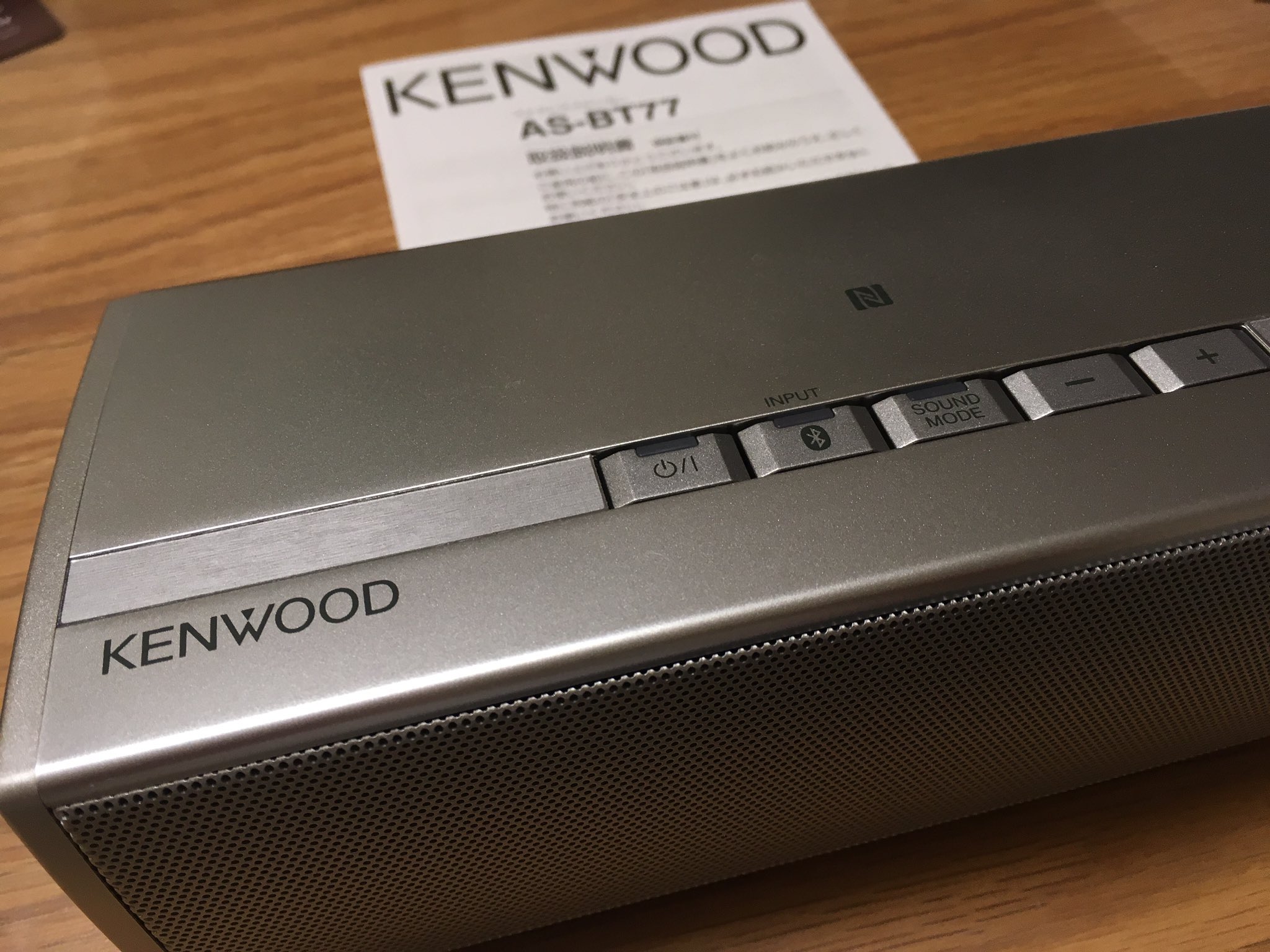 KENWOOD Wireless Speaker AS-BT77 S ケンウッド ◇KENWOOD/AS-BT77