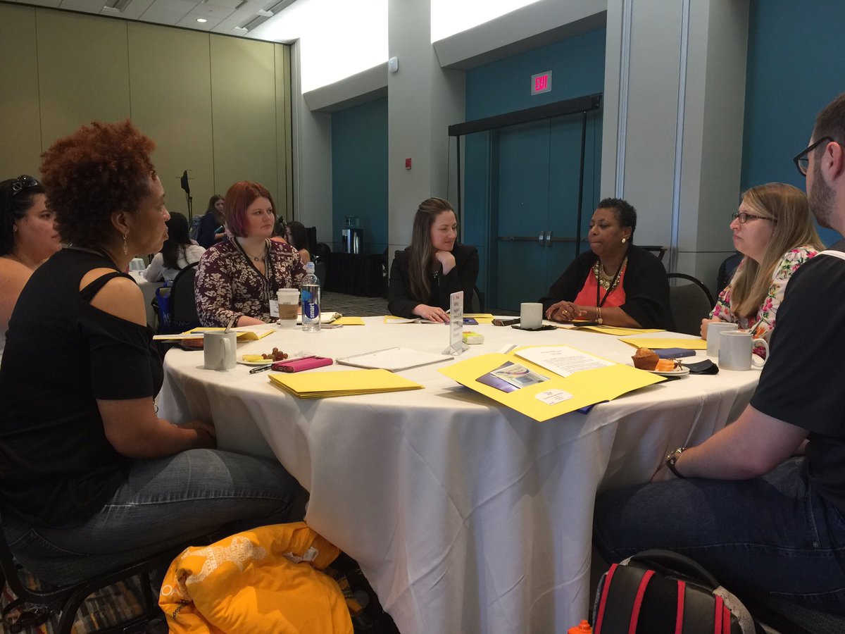 sibleadership's tweet photo. Some great table talks on sib-related topics happening this morning! #SLN2017 https://t.co/k81zVAWQZz