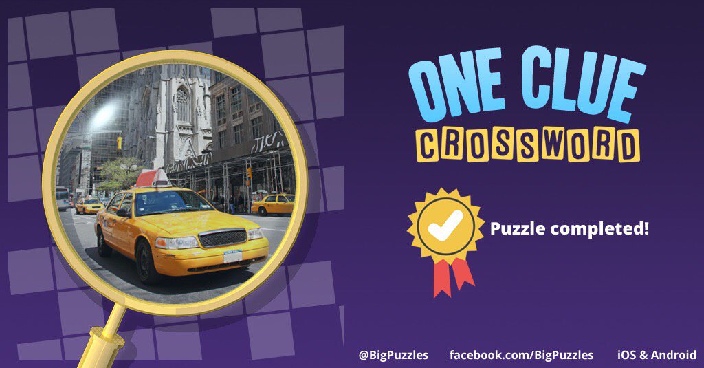 khall_tweets's tweet photo. I completed a puzzle in One Clue Crossword. Play now for free!
https://t.co/vSqSBMBK3f #OneClueCrossword https://t.co/4c6Kzhjrby