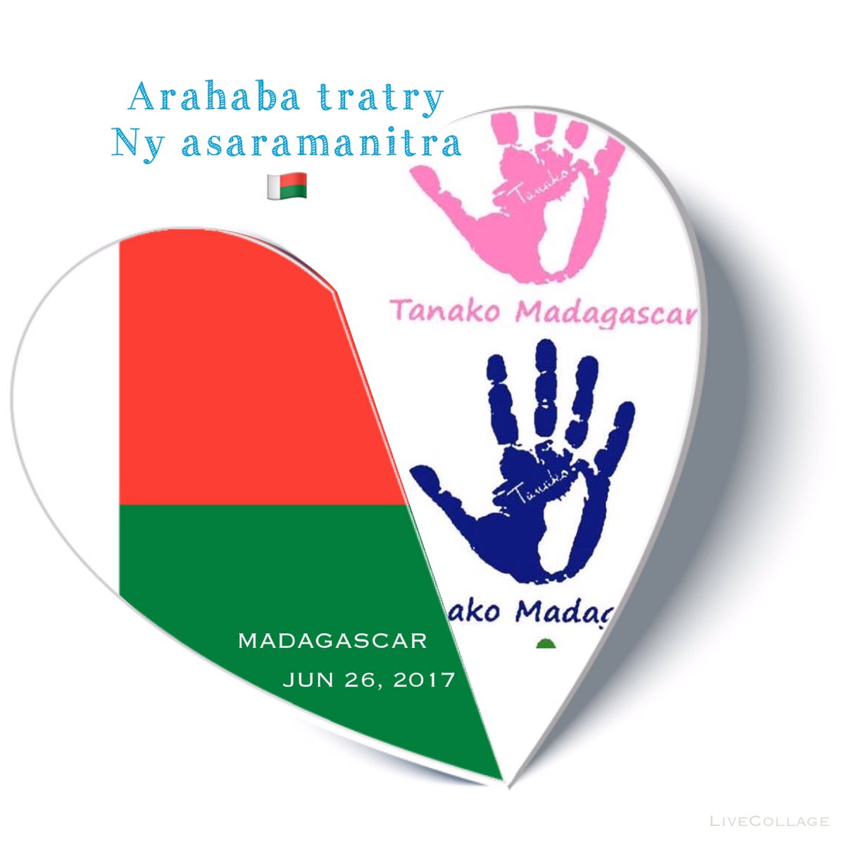 mytanako's tweet photo. #happyindependanceday #Madagascar #mytanako #tanakoMada #26juin1960 https://t.co/S3hzNipxRb
