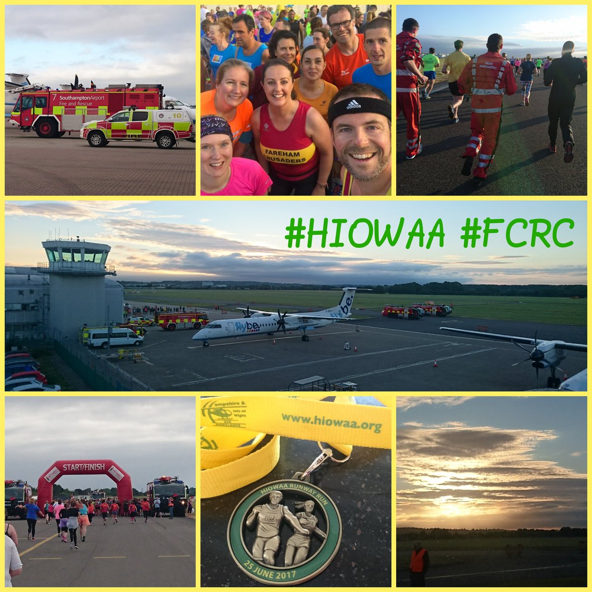 mudminx's tweet photo. Early start for the Runway Run @SOU_Airport for @HIOWAA with @FCRC cracking event supporting our Air Ambulance #HIOWAA #FCRC #helimed56 β€ https://t.co/yofOunxlFc