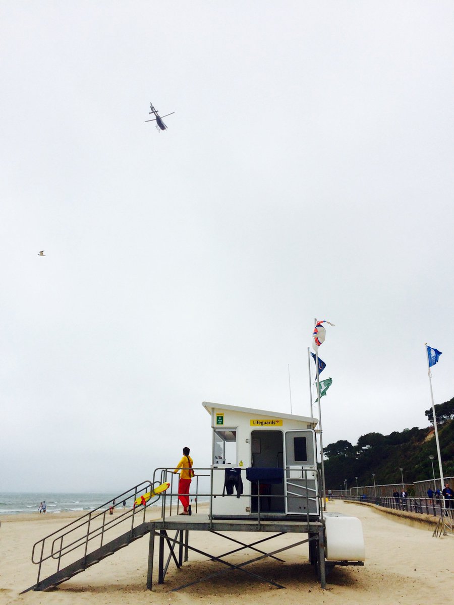 Heath fire at Canford Cliffs Chine yesterday. Well done to the Lifeguards, Council and Emergency Services who were involved.