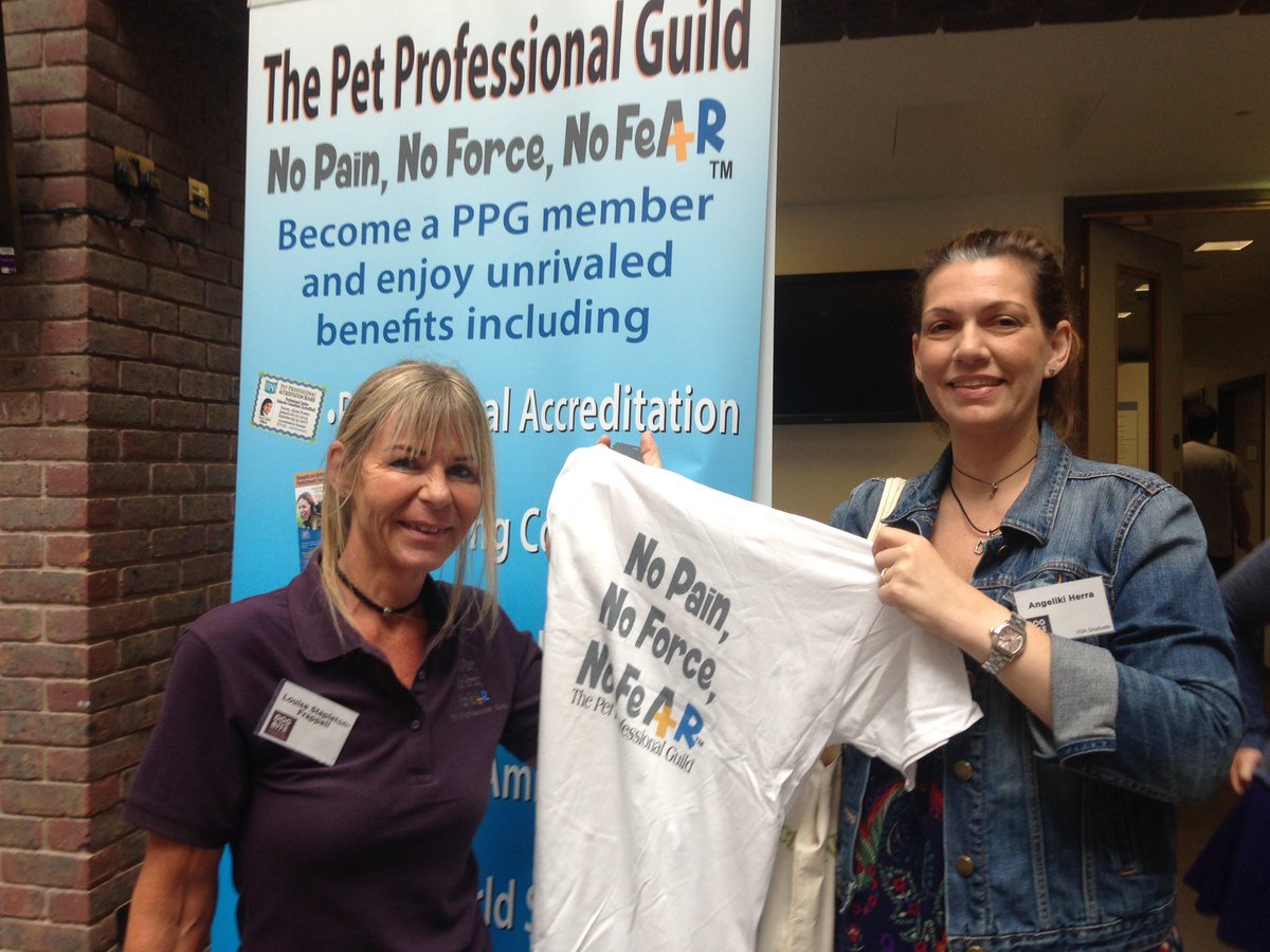PetGuild's tweet photo. PPGBI is signing up more new members today at #2017dogconference. Welcome Lee Ferry, Angeliki Herra and Joanne Clark! #PPGBI https://t.co/4ihrJ8D0CD