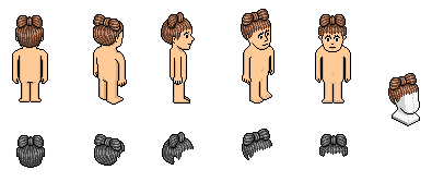 my first #habbo clothing tweet! It's a cute hair bow 🎀 enjoy