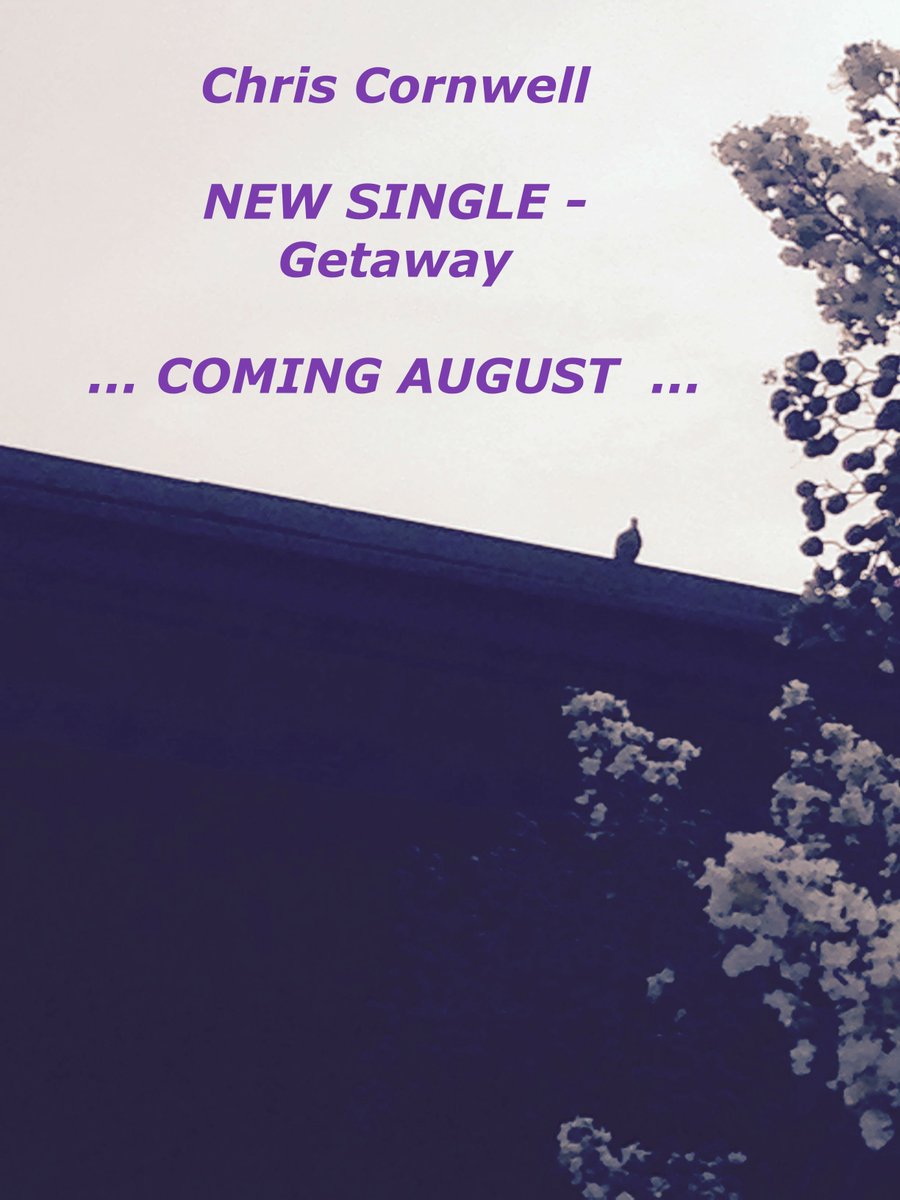 NEW SINGLE - GETAWAY 

... COMING AUGUST ... 

chriscornwellmusic.com
#artist #music  #charlotte #atlanta #newyork #miami #losangeles