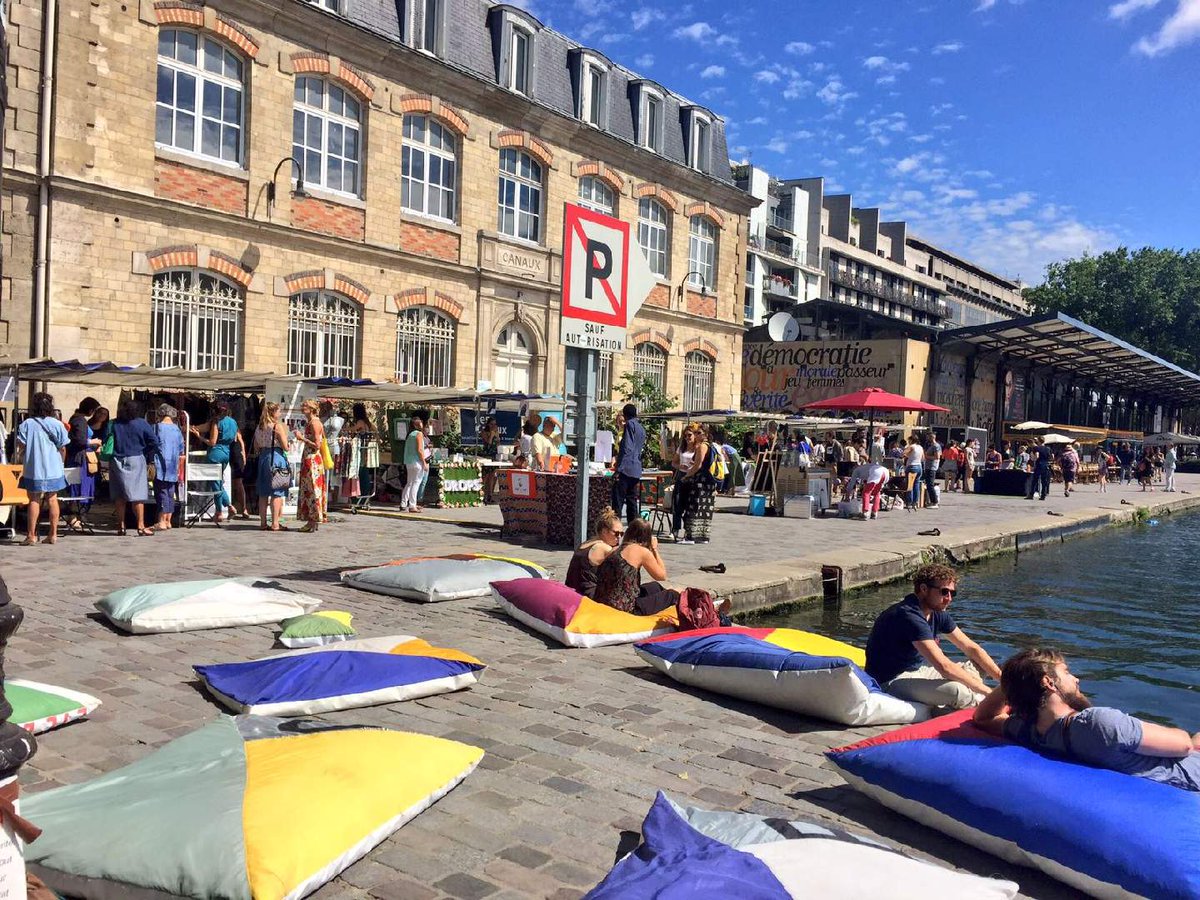 QueFaireAParis's tweet photo. On file à @Les_Canaux nouvelle maison ds économies solidaires &amp; innovantes pour son 1er marché de la #mode éthique 6 quai de Loire #Paris19 https://t.co/wYhMgvqMaF