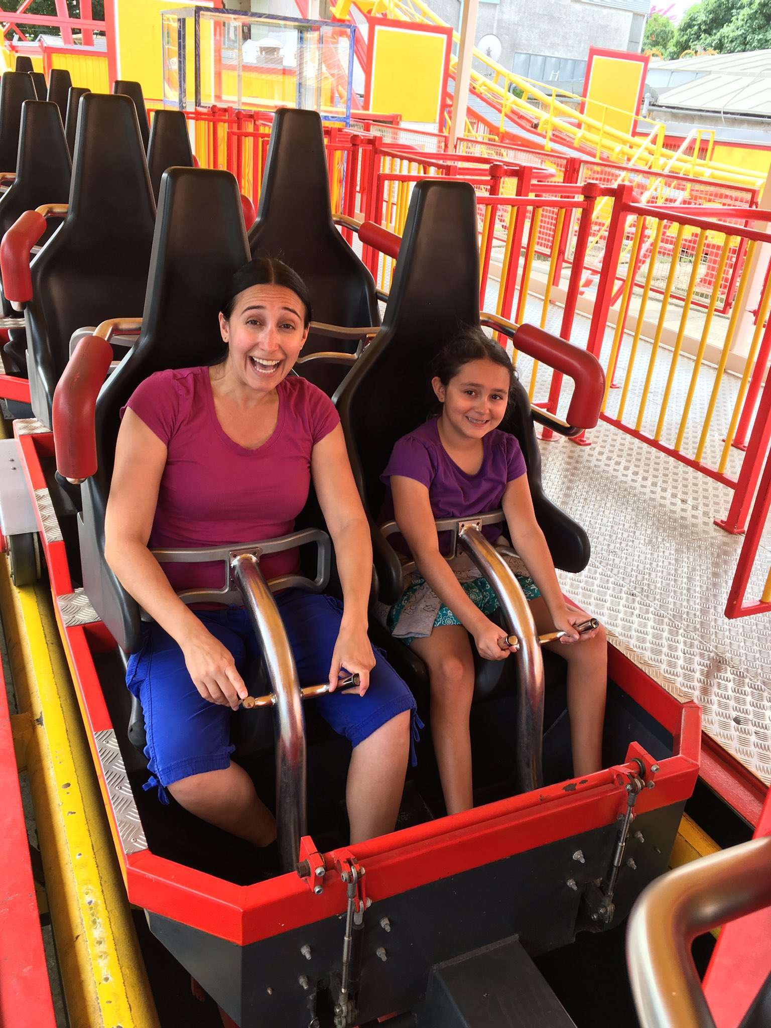 Theme Park Review on Twitter: "So the "lap bar only" Vekoma Boomerang