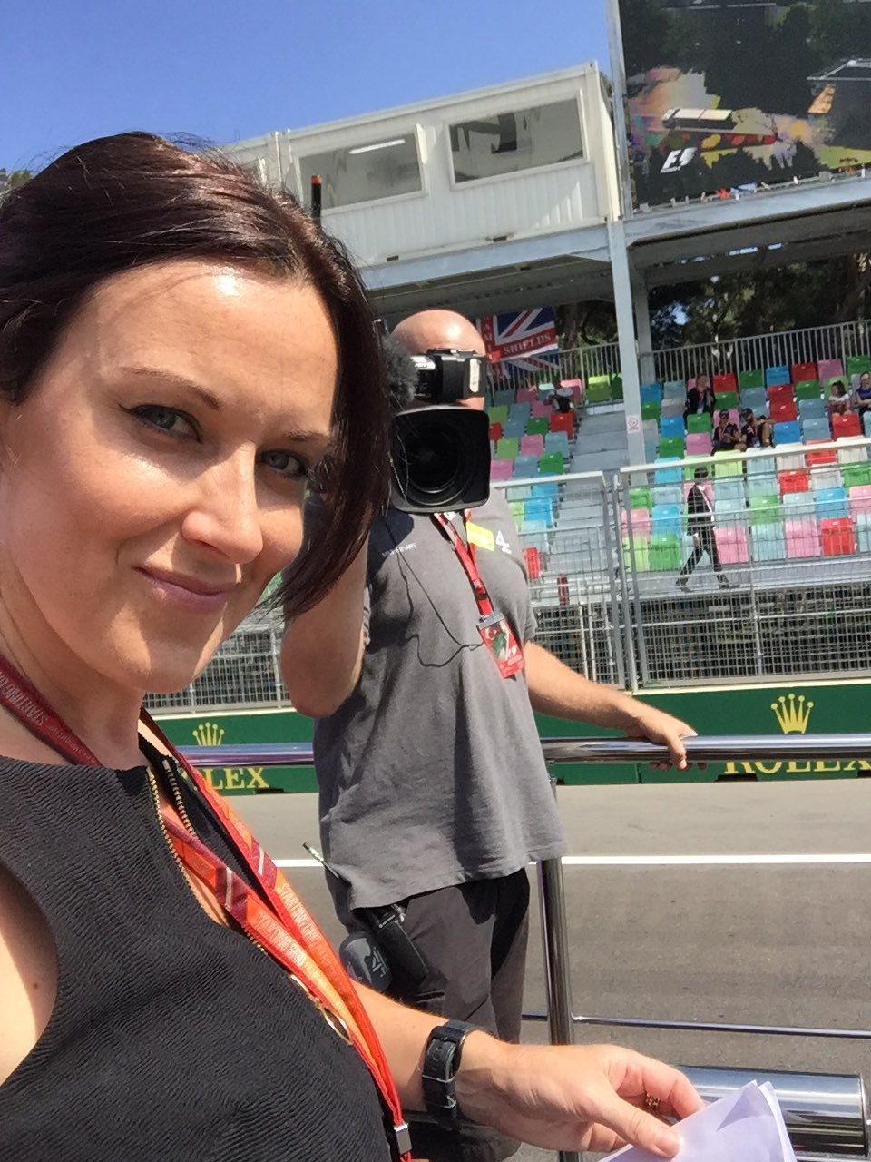 Lee Mckenzie On Twitter Drivers Parade Fun F1 Baku Lewishamilton 