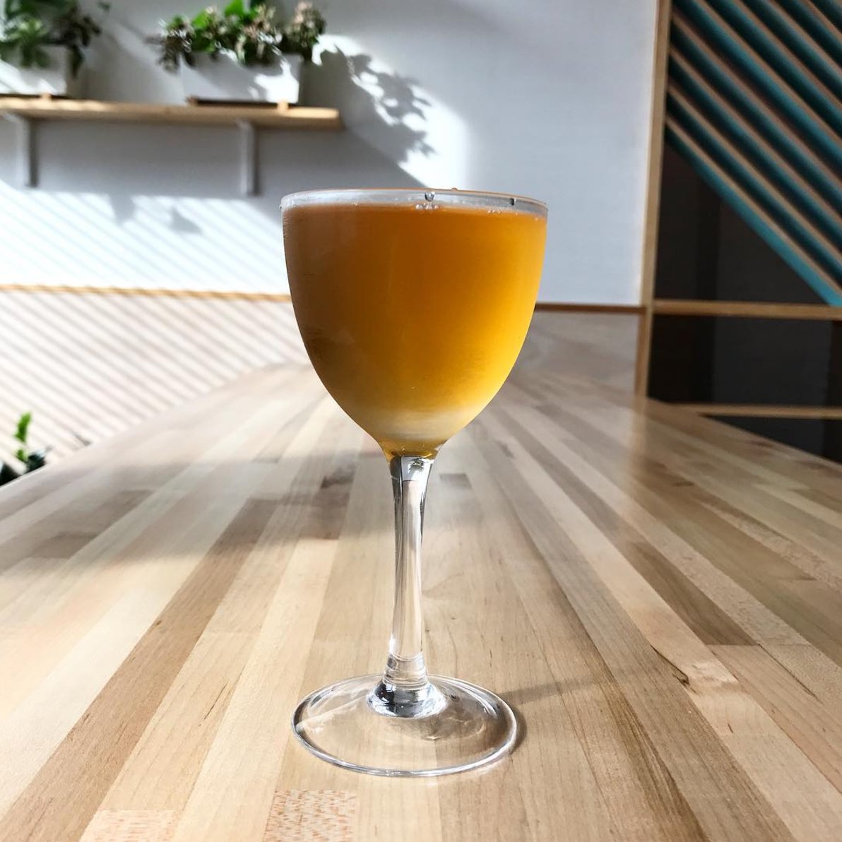 This <a href="/Wet_City/">Wet City</a> cocktail special is off the charts! A Barrel Aged (6months) Angel Face. Gin, Giffard Apricot Liqueur, &amp; house blend calvados.