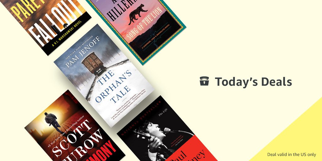 AmazonKindle's tweet image. Today only - Up to 80% off select New York Times best sellers on Kindle: amzn.to/2tU1a3z