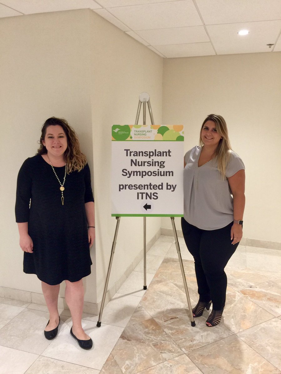 BritZegarra's tweet photo. Proudly representing our Transplant family at the ITNS Annual Symposium! What a great celebration of nursing! #ITNS https://t.co/303Bp3xovQ