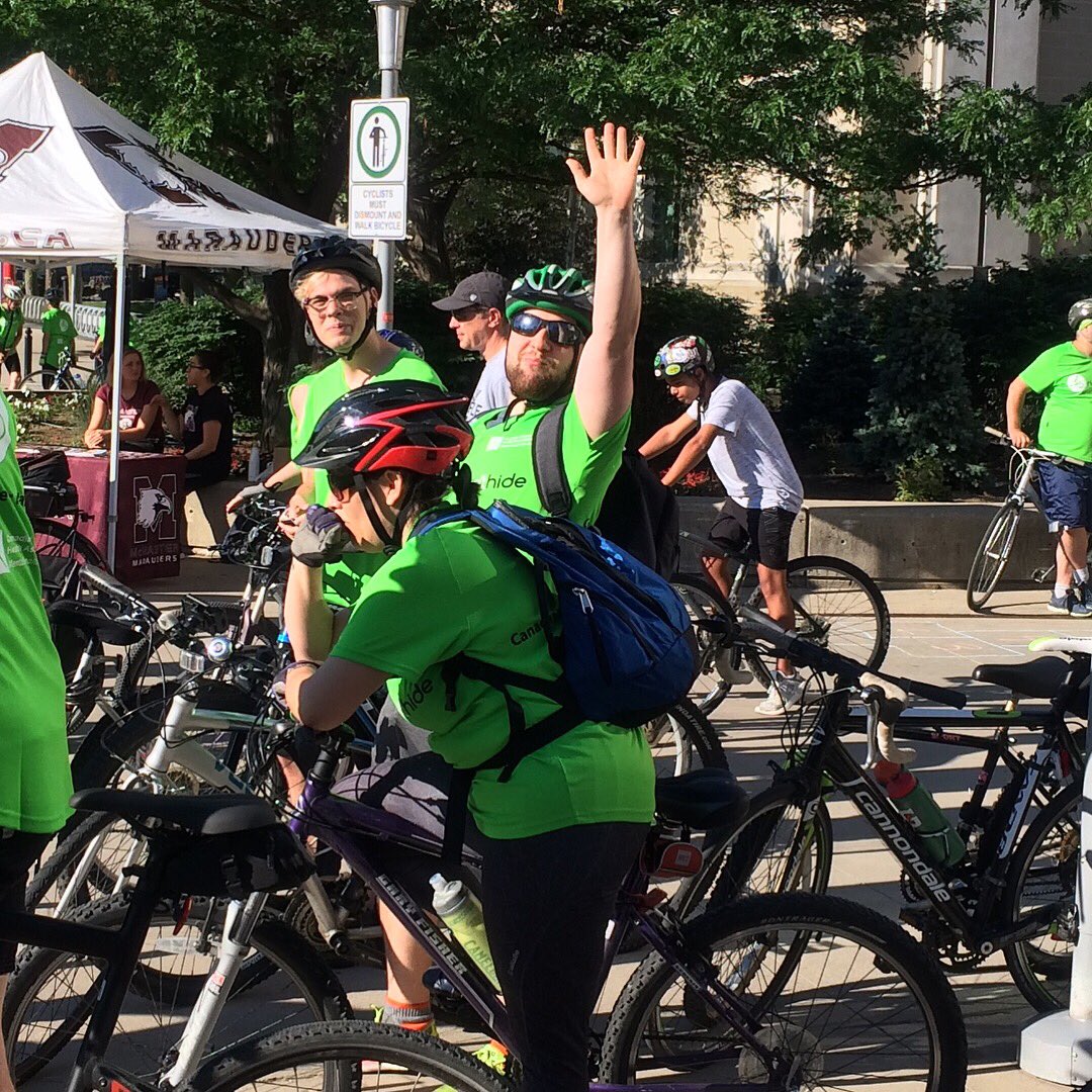 AM900CHML's tweet photo. Keegan wants you to join him for the ride, put the end to the stigma of mental health! #supportthecause #ridenothide #goneriding https://t.co/urRzf9lgmN