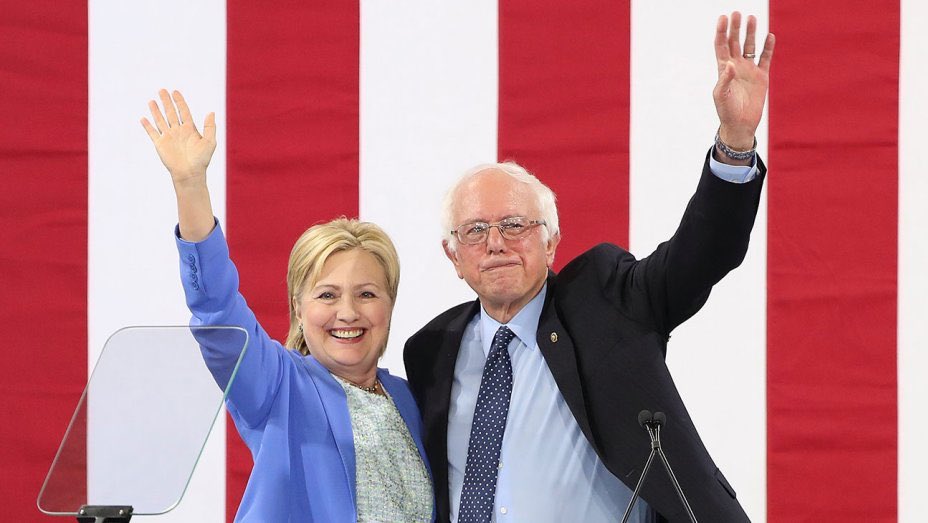 ✅✅Support Crazy Bernie Sanders &amp; Crooked Hillary Clinton for Prison! 

#BankFraudBernie ❌

#CrookedHillary ❌

#MAGA #Trump2020 🇺🇸🇺🇸🇺🇸