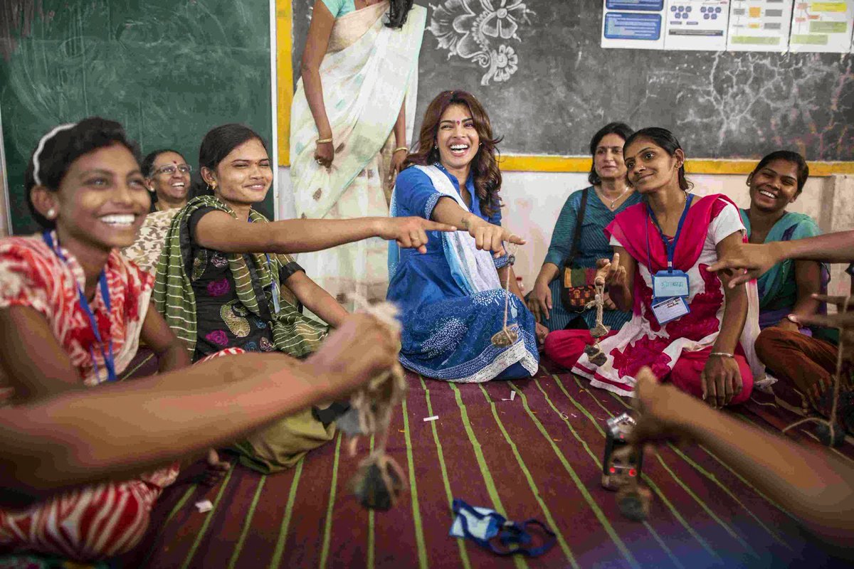 This is for people who have the nerve to question Priyanka Chopra on why she abandoned poor Indians & went to South Africa to do social work