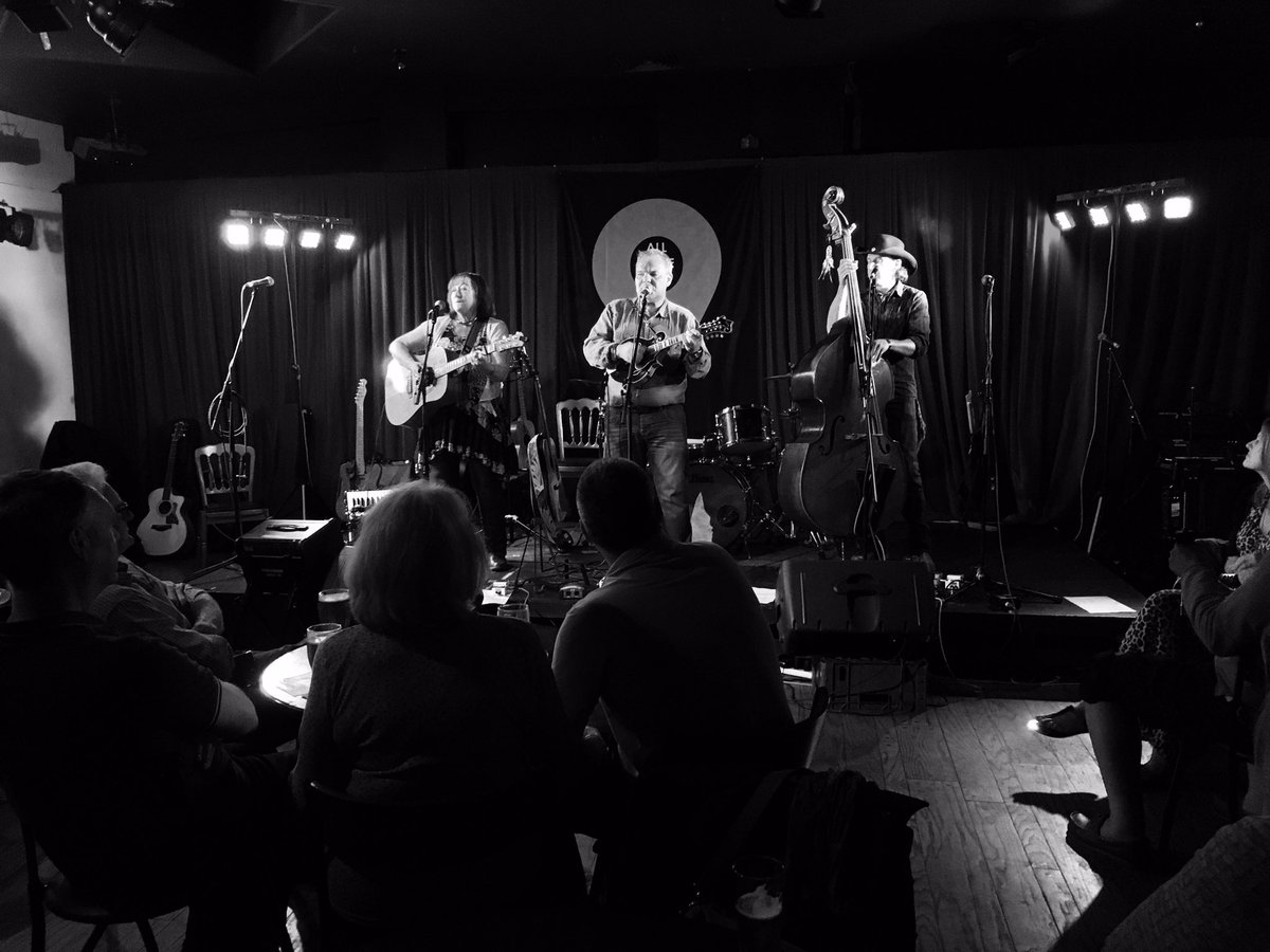 Mandolin, guitar, upright bass AND three part harmonies? You bet! #Farrago sounding great <a href="/KorksWineBar/">Korks Wine Bar</a> tonight