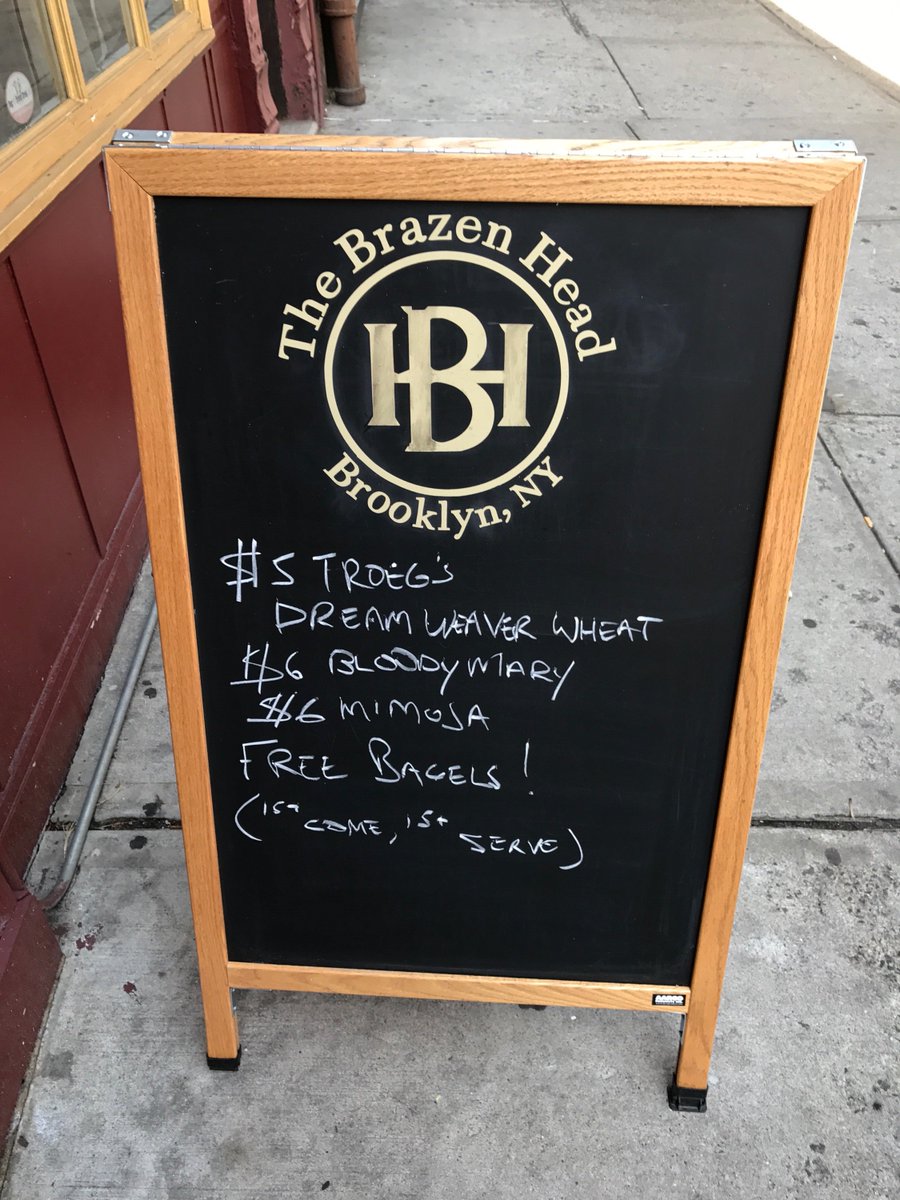 The Brazen Head (@thebrazenheadbk) on Twitter photo 