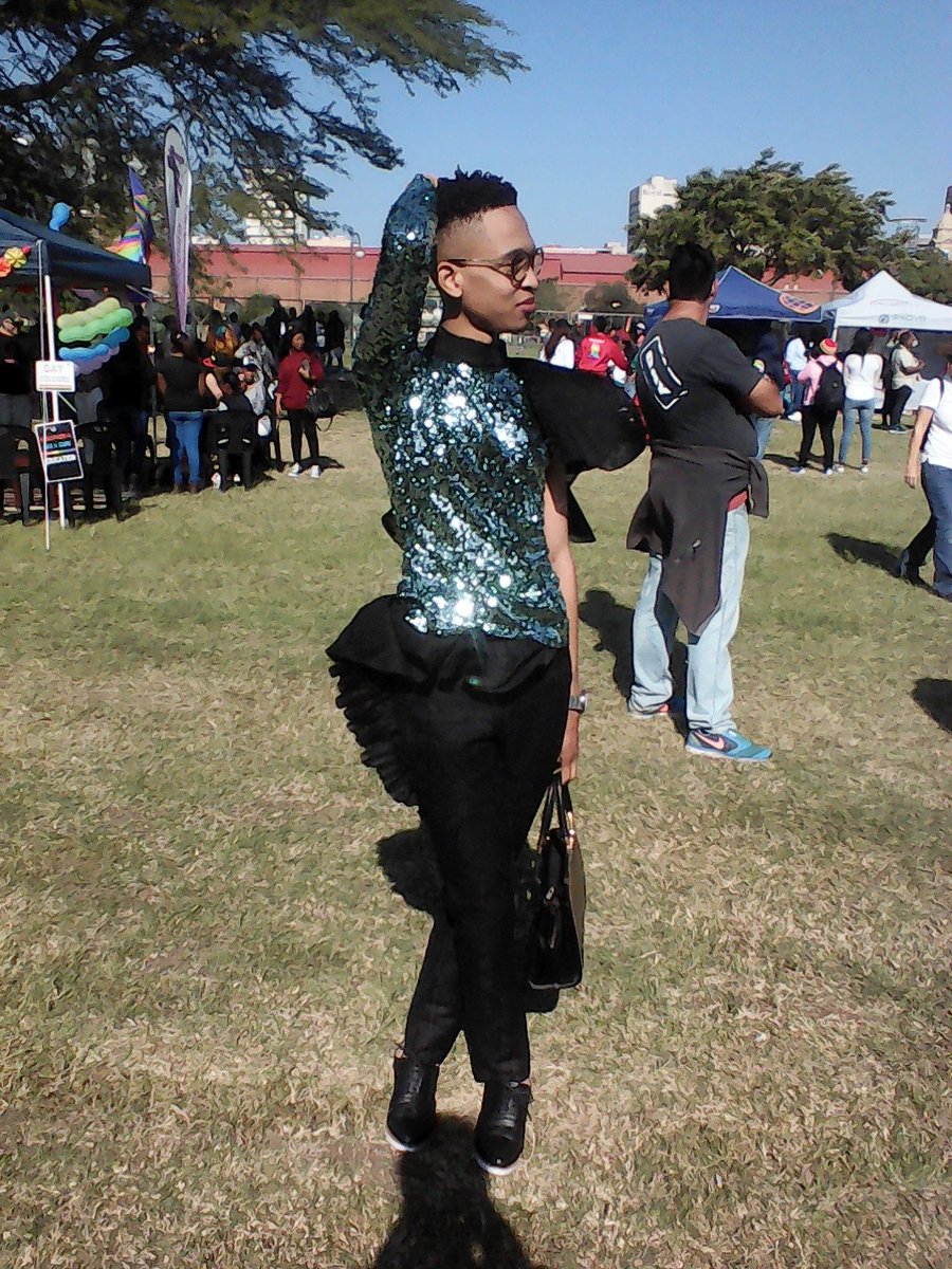 BeezCouture's tweet photo. #durbanpride #pride2017 #respectmyhumanity
Dressed by Beezcouture https://t.co/DGIQnNIOSf