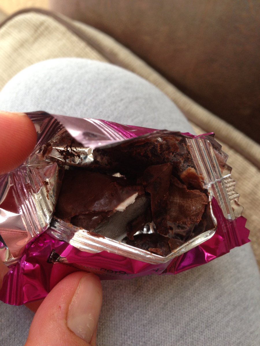 Gutted that my <a href="/MBTruffleBar/">Monty Bojangles</a> truffles appear to have been previously melted and reset. Maybe have a word with <a href="/Tesco/">Tesco</a> about their storage? ☹️