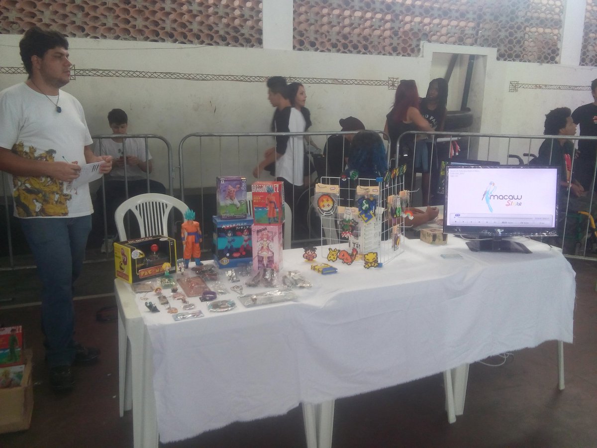 MacawStore's tweet photo. #MacawStore marcando presença no #AnimeField https://t.co/y3ROSFcQsB