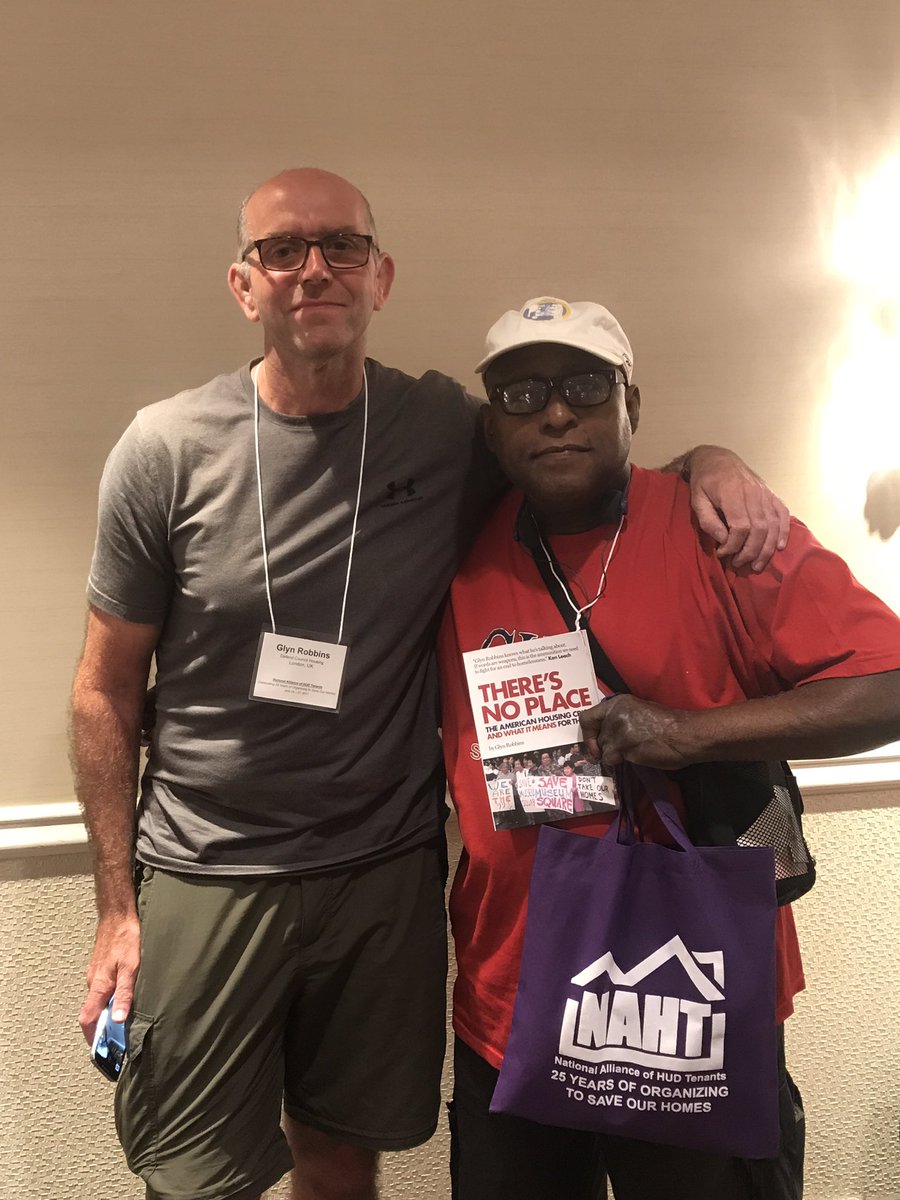 TY .<a href="/GlynRobbins/">Glyn Robbins</a> for this powerful and inspiring book about the #housingcrisis. 
#NAHT