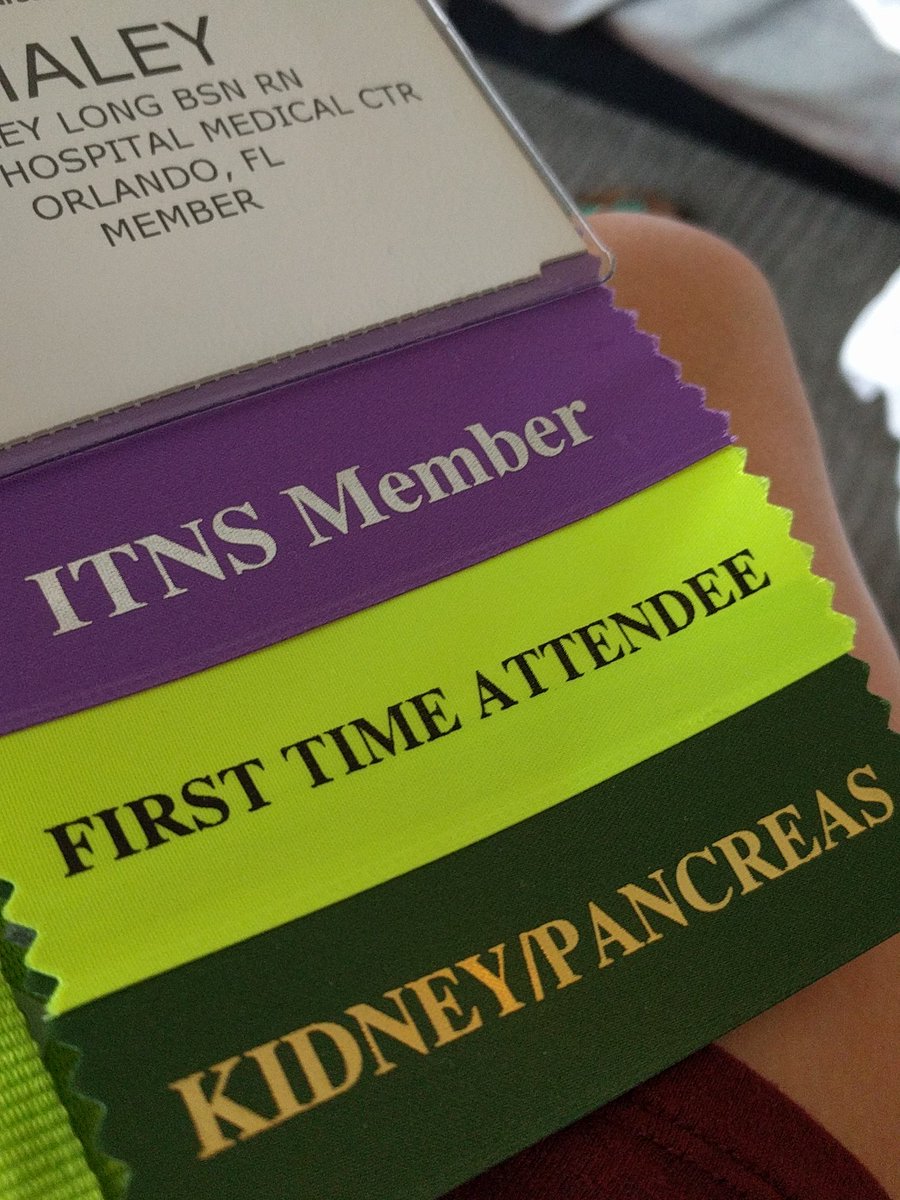 FHTransplant's tweet photo. Having the best time representing #FloridaHospital at the #ITNS symposium! https://t.co/hRz0zBWaYK
