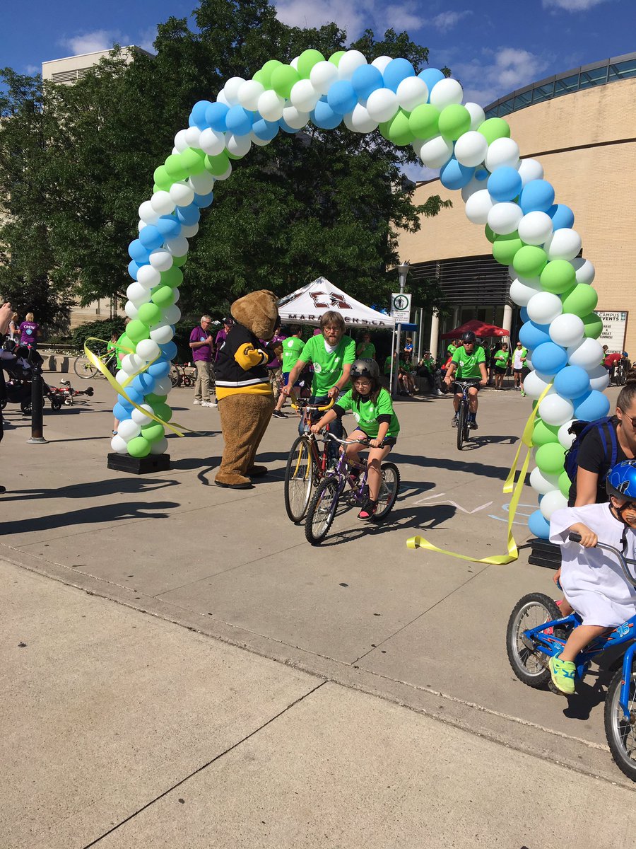 rdh_hamilton's tweet photo. The 1.5km kids ride is off and riding the final ride of the day thank you @BulldogsOHL for Bruiser's support @CMHAHamilton https://t.co/PZS9OyVT9v