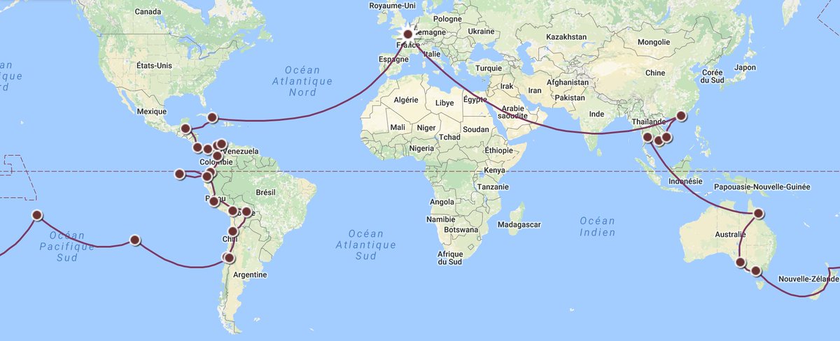 TDMbio's tweet photo. Tout (ou presque!) sur notre voyage de tour du monde dans l'article réalisé par @tripilli  https://t.co/cJu3EEDjYW✈️ https://t.co/m8WydPzY9k