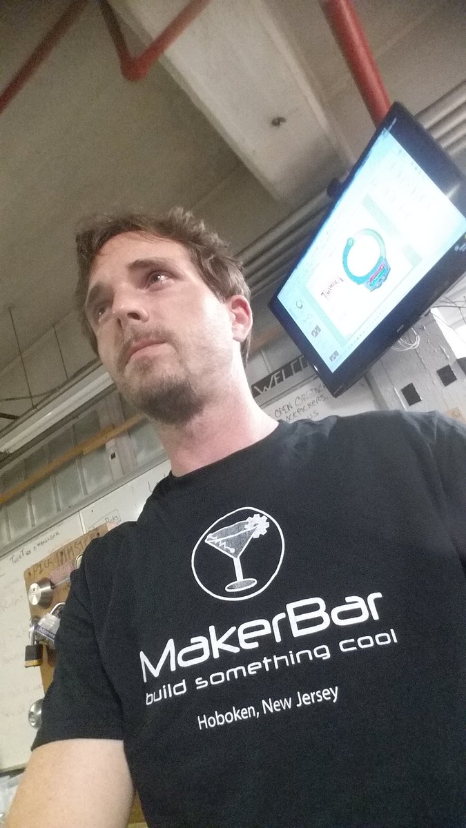 TMakerbar's tweet photo. Propaganda shoot! #makerbar #Toool #MonthlyEvent https://t.co/4QjTwxUXmj