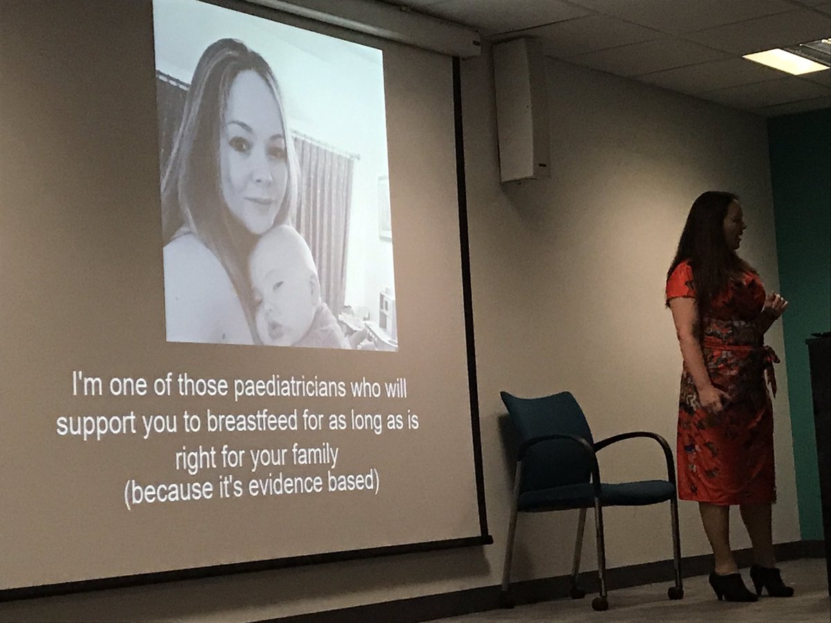 Wonderful to hear #Paediatrician Dr Victoria Thomas talking about normal  term #breastfeeding 💜 #BfFest17 #yesitsnormaltofeeda4yo 😃