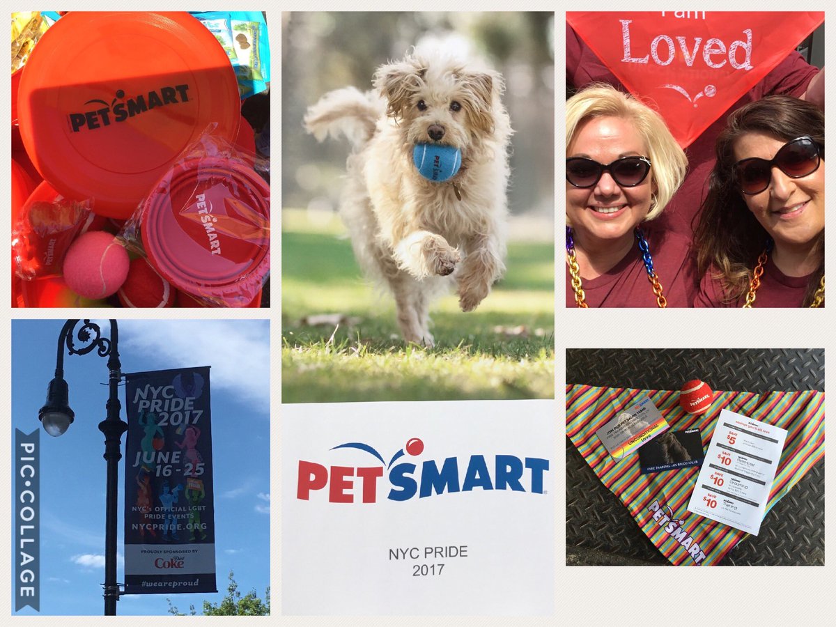 Stop by and see <a href="/PetSmart/">PetSmart</a>  #NYCPride2017 today!Free doggie Ice cream, free swag and #unconditional love
Corner of Hudson and Jane