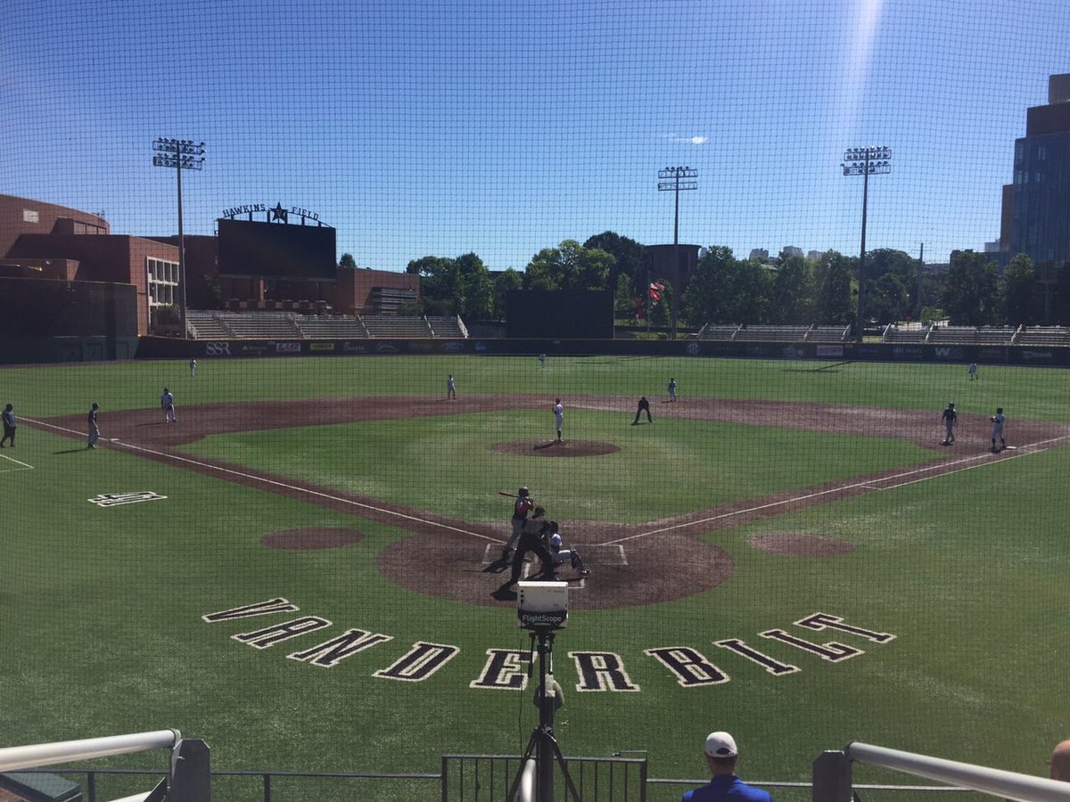 ProspectWire's tweet photo. Live and tracking w/ @FlightScopeBSBL at #Vanderbilt in #Nashville 😍

#Vandyboys #Vandata

Back in August for PW NextGen All American Game https://t.co/Xs9swUtqIr