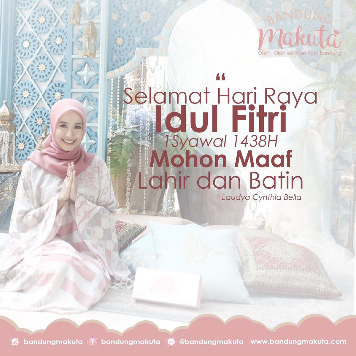 Mohon maaf lahir &amp; batin🙏 #happyiedmubarak