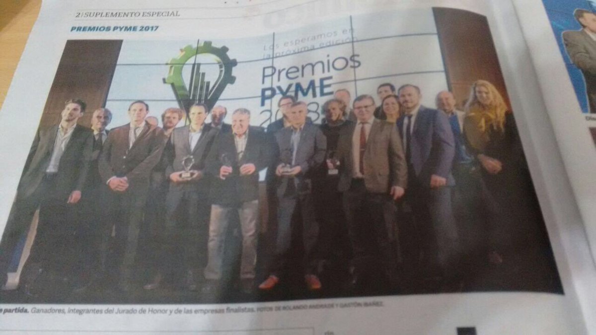 DanielRasti's tweet photo. Especial en Clarin de Hoy: #PremiosPyme2017 Gracias @clarincom @luisceriotto https://t.co/ovgD116Enl