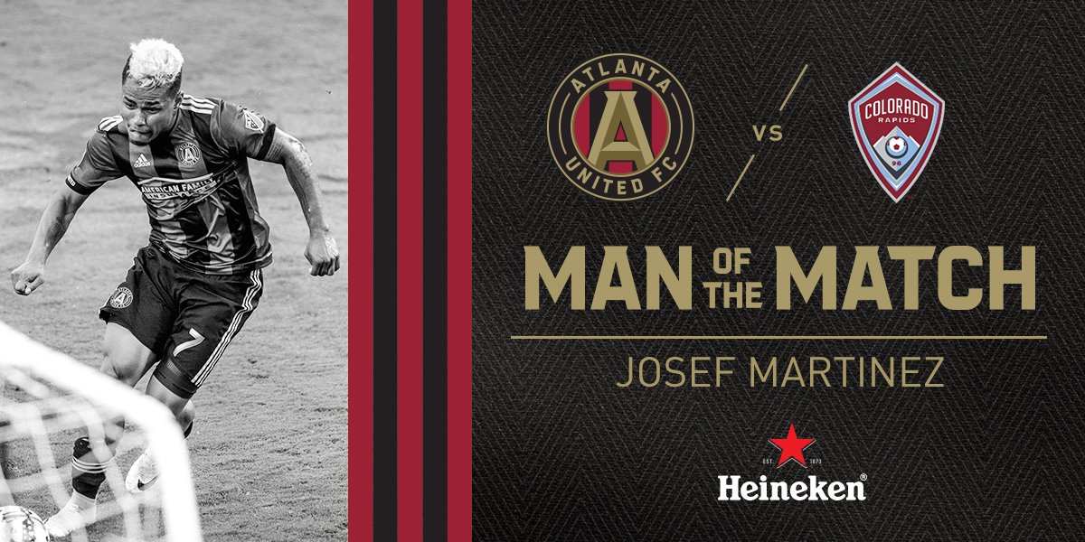 After hammering home the match-winner, @JosefMartinez17 is the #ATLUTD Man of the Match! https://t.co/QKRCp7JTC2