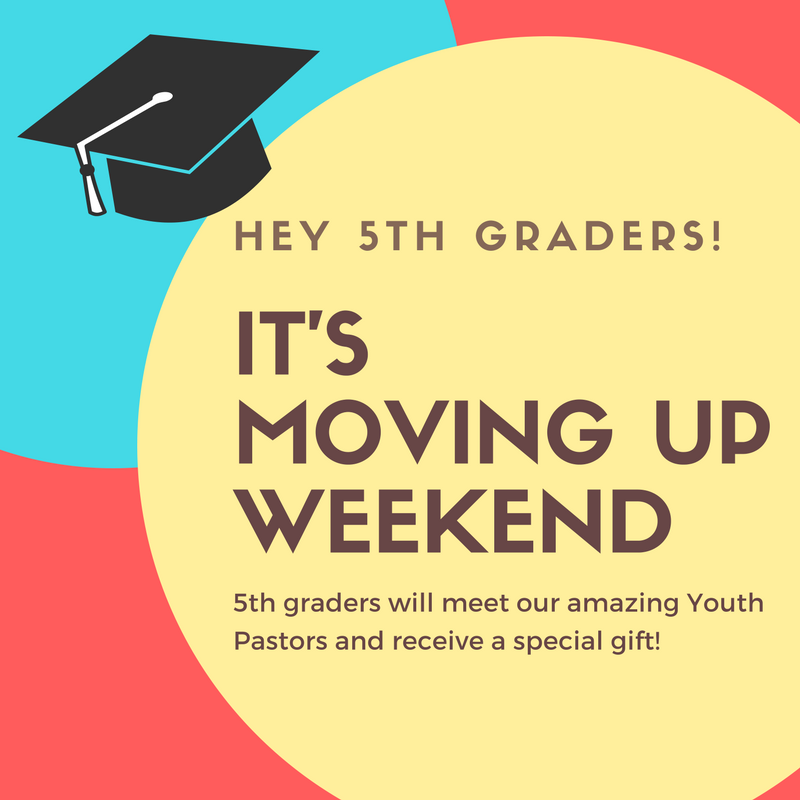 CFC_Kidz's tweet photo. Join us today in KidZone as we celebrate our 5th graders who are moving into Youth!
#CFCKidz #MovingUpWeekend https://t.co/IblIQnRSBg