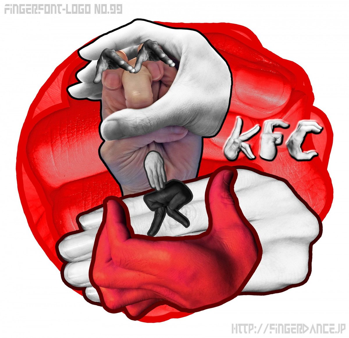 忍者系youtuber ケンデジット K E N Digit Na Tviteru ケンタッキーフライドチキン Kfc Fingerfont Logo No 99 手を13使用 Kfc ケンタッキー カーネルおじさん Cola Handlogo Fingerlogo ハンドロゴ フィンガーロゴ 指のロゴ 手のロゴ Kfc Jp