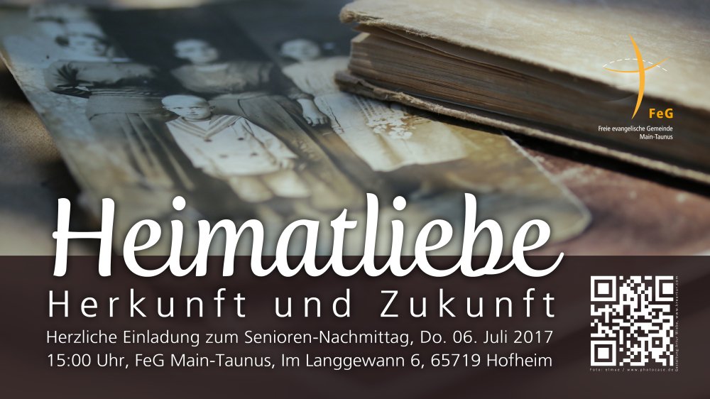 FeGMainTaunus's tweet photo. Heimatliebe - Herkunft und ZukunftSenioren-Nachmittag #FeGMT https://t.co/UgWwBhw0ie https://t.co/YxNrZCIYFQ