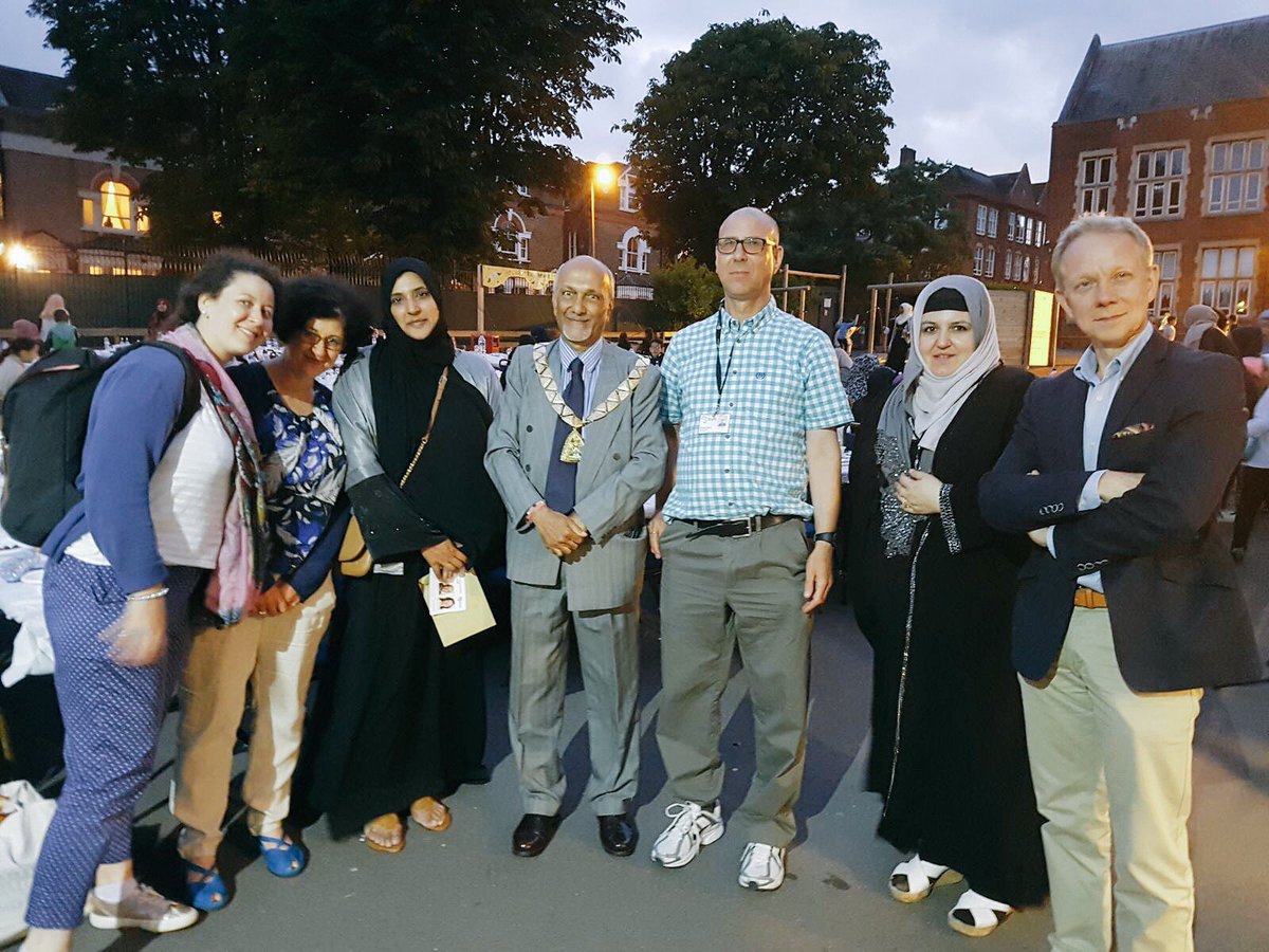 Eid mubarak to all from Islamic school, Salsbury Road, London