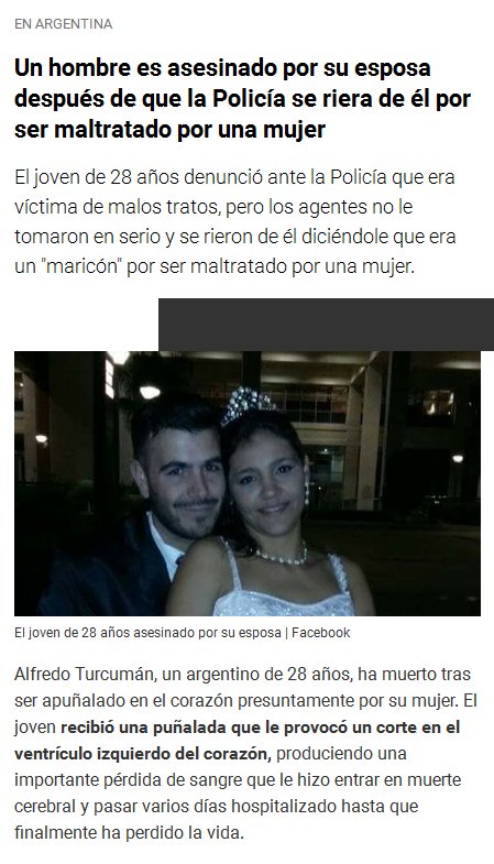 Bochornoso. ¿Cómo van a visibilizarse los casos de hombres maltratados si cuando denuncian hasta las propias autoridades se burlan de ellos?